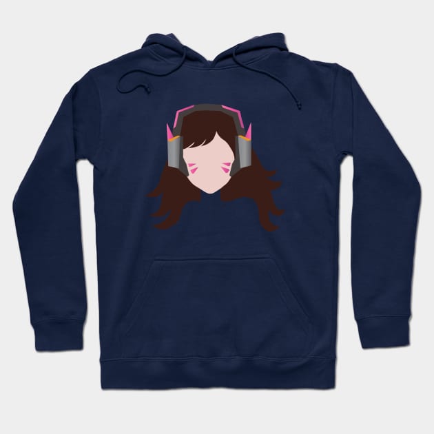 Minimalist D.Va Hoodie by hiwattart